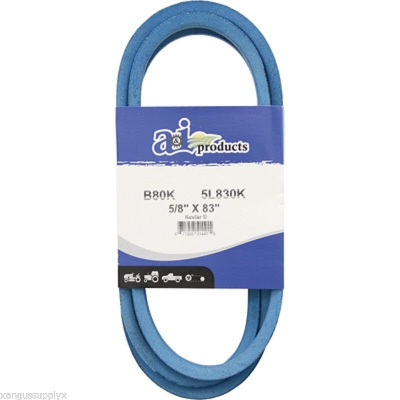 REPLACEMENT BELT FOR DIXIE CHOPPER 65080 MADE WITH KEVLAR