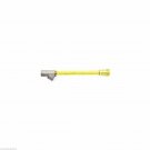 Dual Head Straight Foot Air Chuck Extension ENDS LOCK ON VALVE CORE THREADS 12"