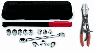 KD TOOLS SERPENTINE BELT TOOL KIT W/ PINCH OFF PLIERS!