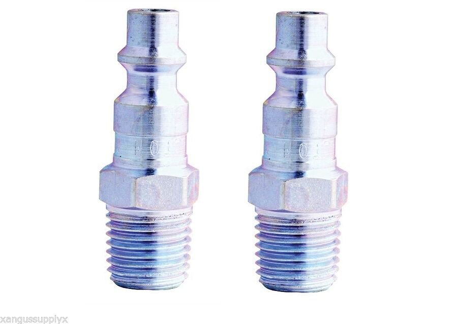 MILTON S727  1/4" NPT MALE M STYLE AIR LINE HOSE COUPLER PLUG FREE SHIPPING