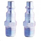 MILTON S727  1/4" NPT MALE M STYLE AIR LINE HOSE COUPLER PLUG FREE SHIPPING
