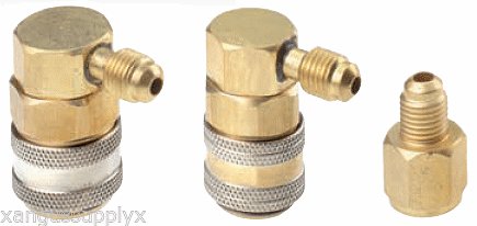 FJC 6025 Quick Coupler AC A/C Manifold Gauge Conversion Set R12 to R134