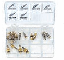 GM High Flow JRA Volvo R134a &acirc;�� 8mm,10mm Low Side High Side Valve Core Assortment