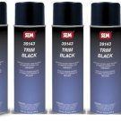 SEM 39143 Trim Paint Fast Dry Flat Black Aerosol 15.5 oz 39143  - Pack of 6