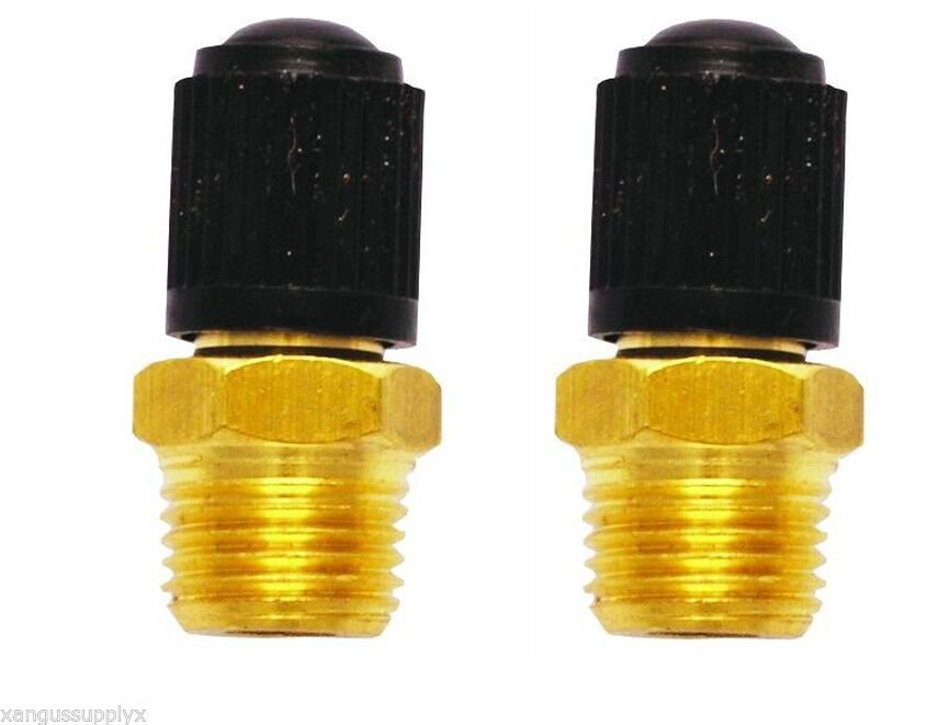 Milton S684 1/8" Npt Air Tank Replacement Valve 2 Pack
