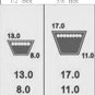 REPLACEMENT BELT FOR MTD CUB CADET 7540440  9540440  754-0440  954-0440