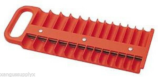 LISLE PLASTIC 1/4" DRIVE MAGNETIC SOCKET ORGANIZER STORAGE RACK HOLDER TRAY TOOL
