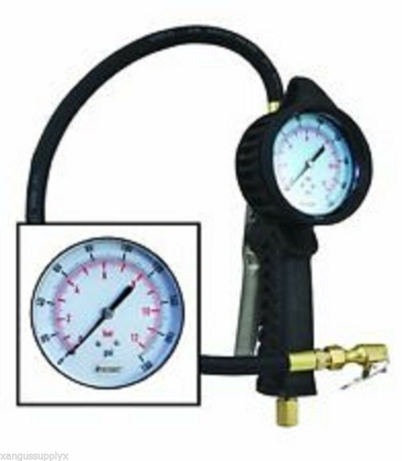Astro Pneumatic 3081 Heavy Duty Dial Tire Inflator Tire Pressure Gauge