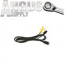 CabCam RCA Cable For TV/ DVD/VCR Connection AC Adapter/Cigarette Lighter Adapter