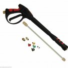 Apache Quick Disconnect Pressure Power Washer Kit with Wand Spray Tips