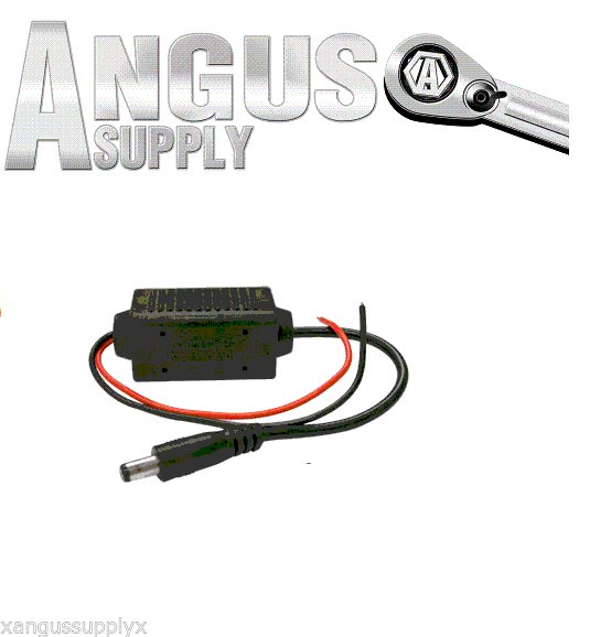 CabCAM AD520 Voltage Converter Reducer Adapter For Wireless Camera 24 volt to 12
