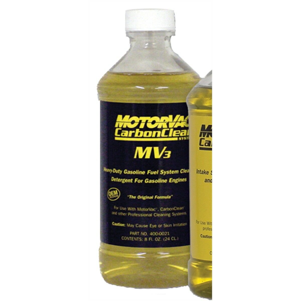 Motorvac 400-0020 MV3 Carbon Clean Gas Engine Detergent Case of 12 8oz bottles
