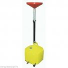 Extendable Telescoping Under Hoist 18 Gallon Roll around Oil Drain Pan LIS17432