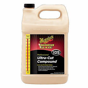 128oz. Meguiars Mirror Glaze #105 Ultra Cut Compound 1 Gallon M10501