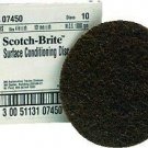 4" Scotch-Brite Surface Conditioning Disc 3M 07450 10pc