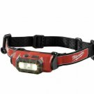 Milwaukee 2111-21 Red Lithium USB Rechargeable Hard Hat Head Lamp Light Kit