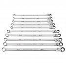 GearWrench 86142 120XP Universal Spline SAE XL Flex head Double Box Wrench set