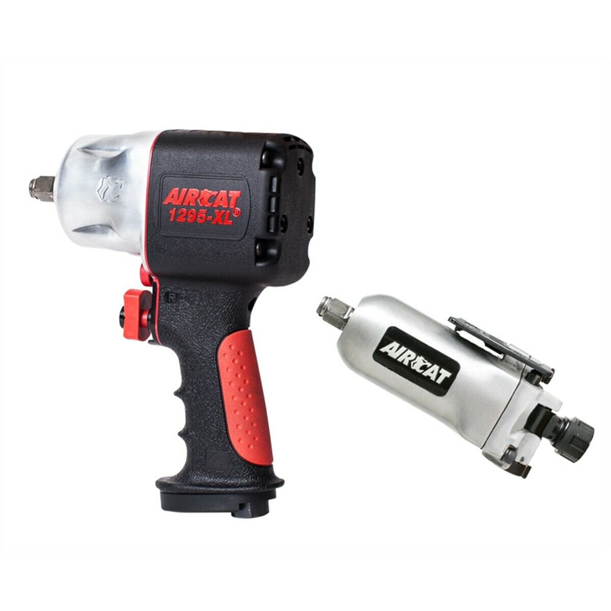 AIRCAT 1295-XL 1/2" Drive Impact Gun Wrench With Free 3/8" Mini Butterfly Impact