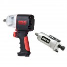 AIRCAT 1295-XL 1/2" Drive Impact Gun Wrench With Free 3/8" Mini Butterfly Impact