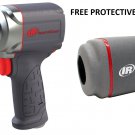 Ingersoll Rand 15QMAX 3/8" Drive Quiet Stubby Impact Gun Wrench With Free Boot!