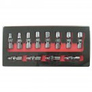Astro Pneumatic 7412 1/4" Drive 12 Piece Metric Flex Socket Set 6 Point