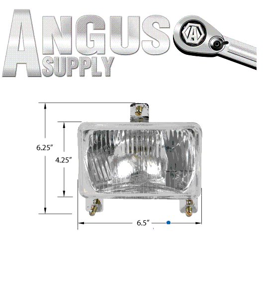 HEADLIGHT PAIR FOR MASSEY FERGUSON TRACTORS 1693943M1