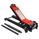 Sunex 6602LP Low Profile Service Floor Jack 2 Ton for Sports cars and Flat tires