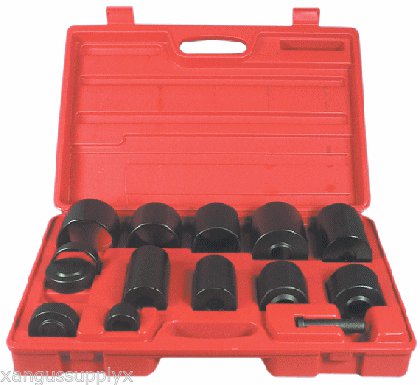Master Ball Joint Adapter Set For Ford, GM, and Chrysler vehicles with Saginaw