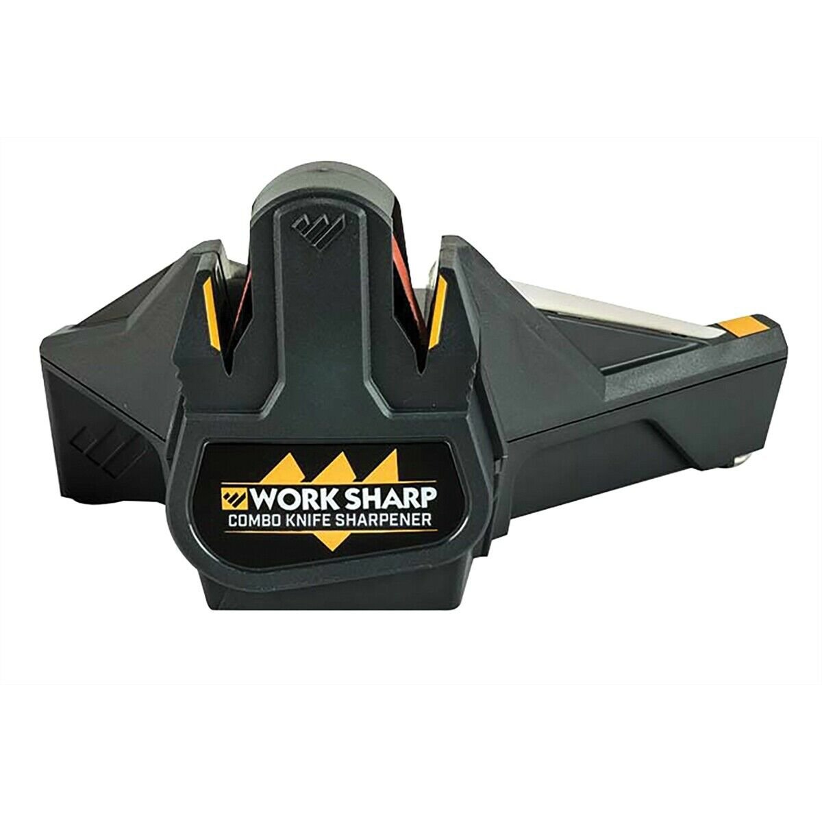 Electric Belt Knife Sharpener and Manual Ceramic Stone Sharpening Tool System