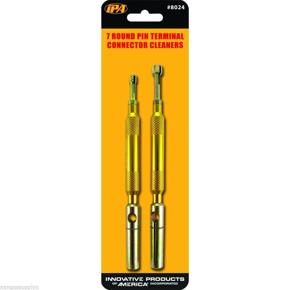 7-Way Round Pin Tractor Trailer adapter Plug Cleaner