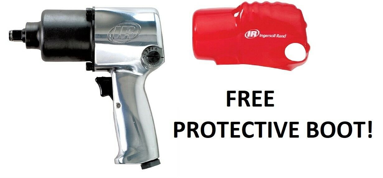 Ingersoll Rand 231C 1/2" Drive Super Duty Impact Gun Wrench With FREE BOOT!
