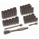Grey Pneumatic 81259CRD 3/8"Drive Duo Socket Set 12 Point Sae & Metric