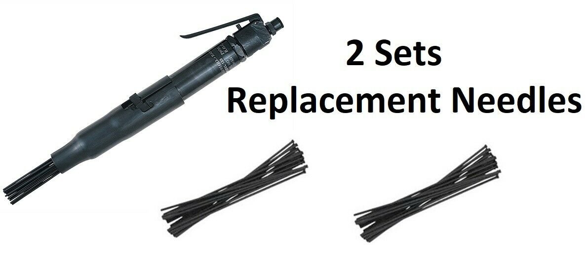 Ingersoll Rand 125  Air Needle Scaler IR125 With 2 Sets Of Replacement Needles