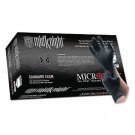 Microflex MidKnight Black MK-296S Nitrile Gloves Case of 10 Boxes - SMALL