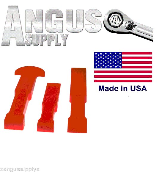 Professional Auto Body Soft Orange Wedge Dash Panel Molding Removal Tools Set