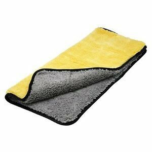Carrand 45606AS Microfiber MAX Soft Fleece Design Soft Touch Detailing Towel