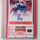 2017 panini autographed Bryan Cox rookie card