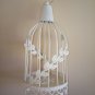 Lantern Cage Style Decor-Rustic-Vintage-Metallic White Color Lantern-Garden lant