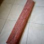 Leather Rug Orange-Red Color Fireplace Sparks Resistant and Protection