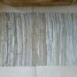 Leather Rug Beige Color Fireplace Sparks Resistant and Protection