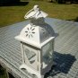 SET OF 10 Wedding Centerpiece Table Wedding Decor-Rustic-Vintage-Metallic White