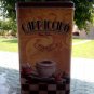 Vintage Style Tin Box-Metal Canister-Metal Can-Decorative Small Tin Box-Kitchen