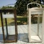 SET OF 10 White Color Lantern-Table Wedding Decor-Rustic-Vintage-Metallic