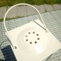SET OF 10 White Color Lantern-Table Wedding Decor-Rustic-Vintage-Metallic