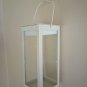 SET OF 10 White Color Lantern-Table Wedding Decor-Rustic-Vintage-Metallic