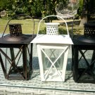 SET of 10 Black Color Wedding Centerpiece Table Wedding Decor-Rustic-Vintage