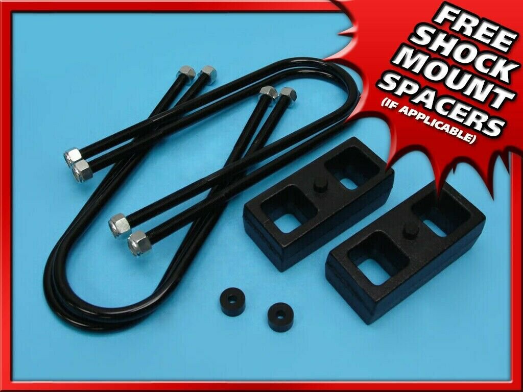 2" Inch Rear Steel Lift Kit Ubolts Blocks 19832012 Ford Ranger 2WD 4WD