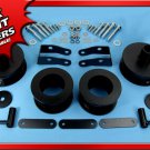 Fits 2007-2018 Jeep Wrangler JK 2.5" FRONT REAR Lift Kit w/ Shock Extenders