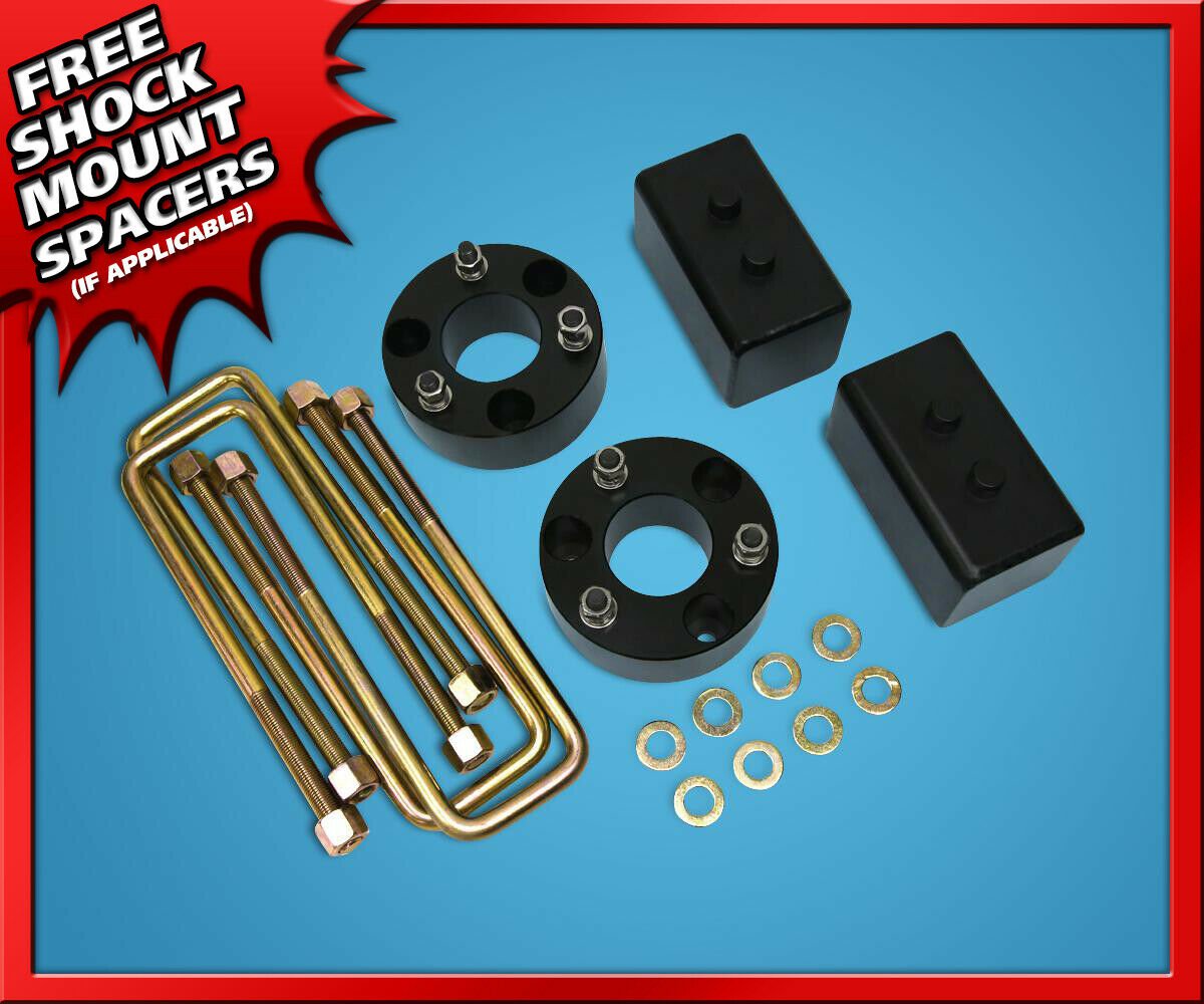 2004-2019 Ford F150 3" Inch Complete Front + Rear Full Lift Level Kit 2WD 4X2