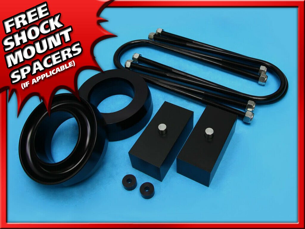 3" Inch Front + 2" Inch Rear Black Billet Lift Kit 1997-2003 Ford F-150 2WD